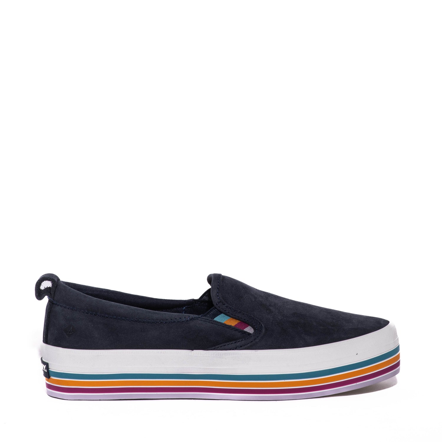Tenis Sperry Crest Tg Plat Stripe Nvy