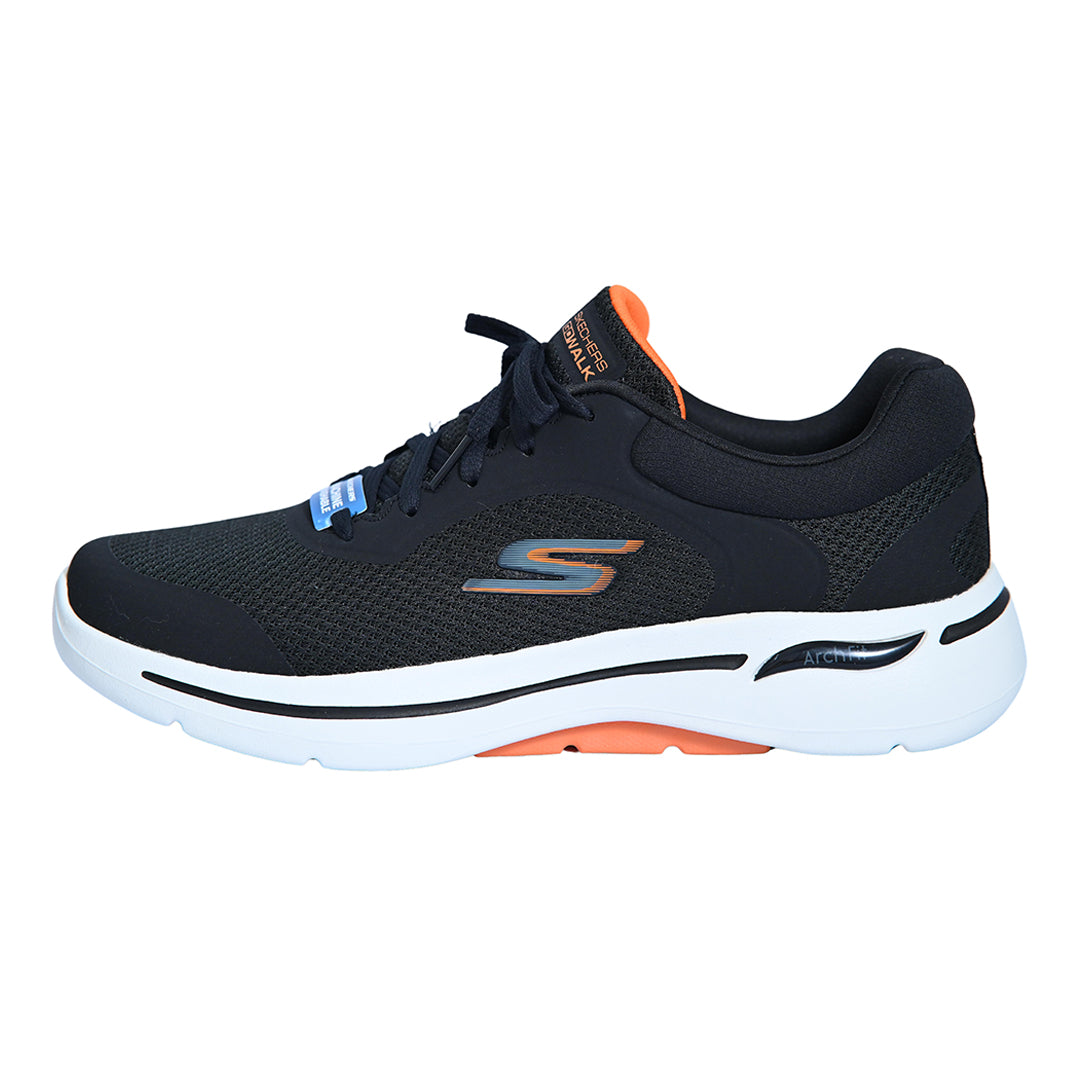 Skechers Go Walk Arch Fit - Overview Black/Orange