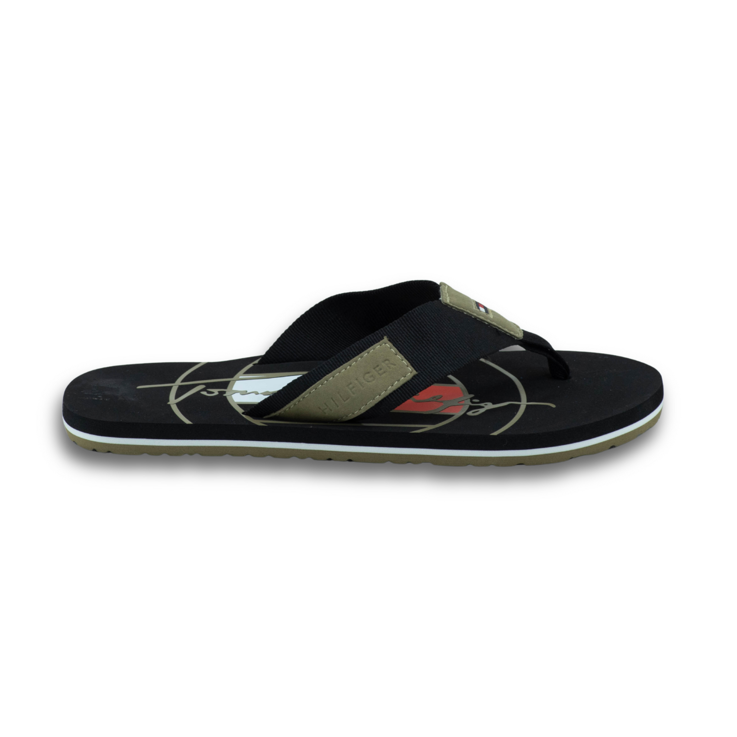 Chanclas Tommy Embossed Hilfiger Beach Sandal Black