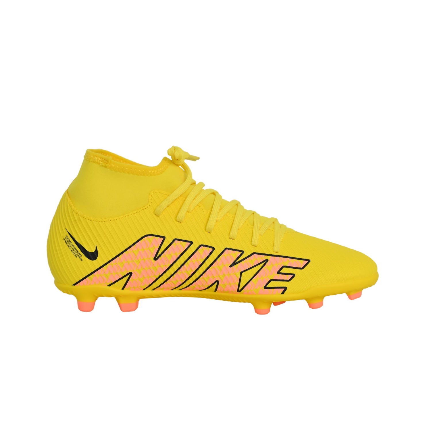 Guayos Nike Superfly 9 Club Fg/Mg Yellow Strike/Sunset Glow