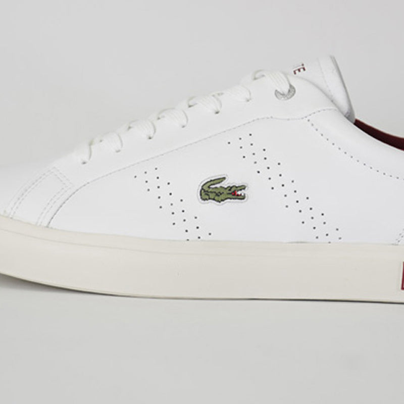 Tenis Lacoste Powercourt White Red