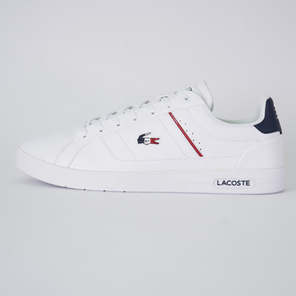 Tenis Lacoste Europa Pro Tri White Navy Red