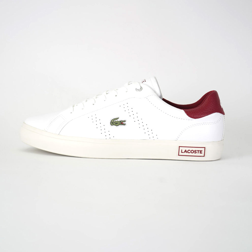 Tenis Lacoste Powercourt White Red