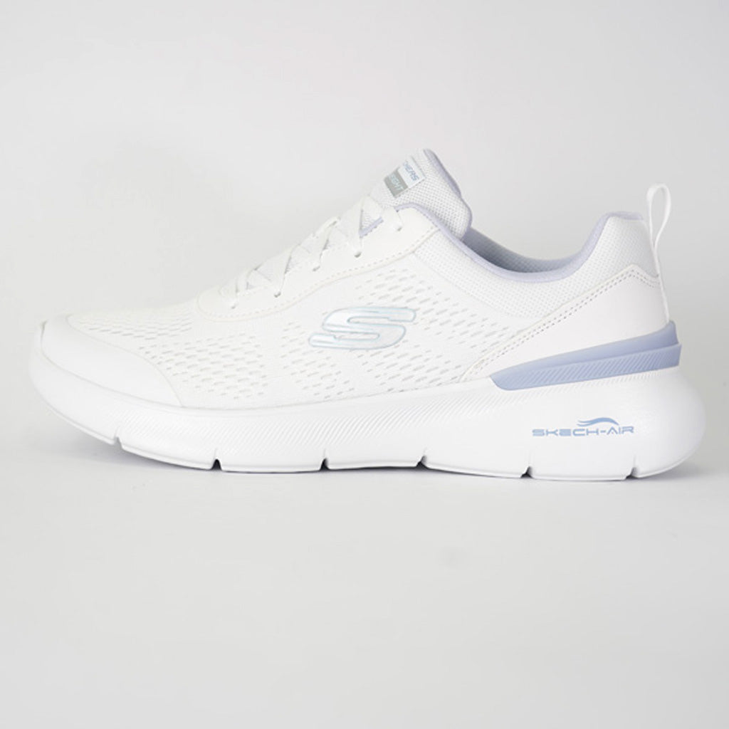 TENIS SKECHERS NEW HEIGHTS WHITE BLUE