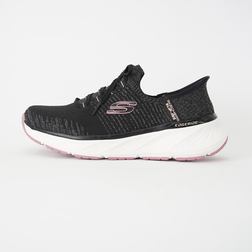 Tenis Skechers Edgeride Impression Black Pink