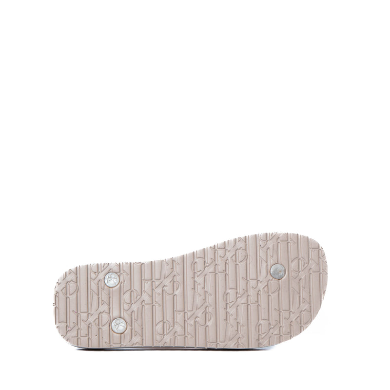 Chanclas Calvin Klein Flip Flop Tpu Merallic