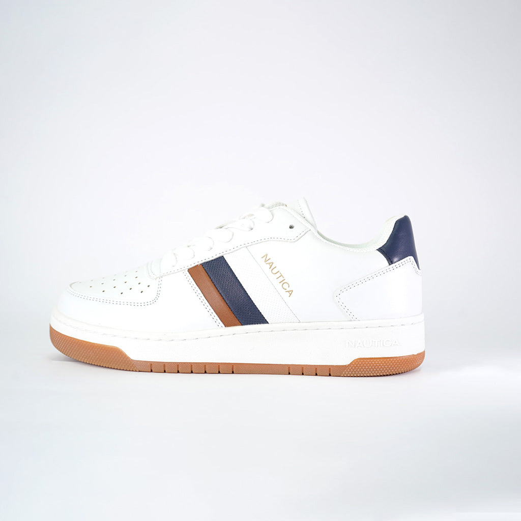 Tenis Nautica Noven White/Navy