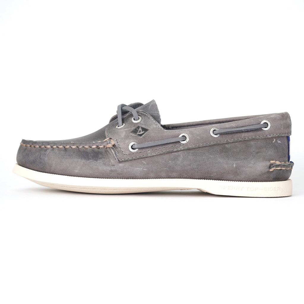 Tenis Sperry A/O 2-Eye Leather Grey