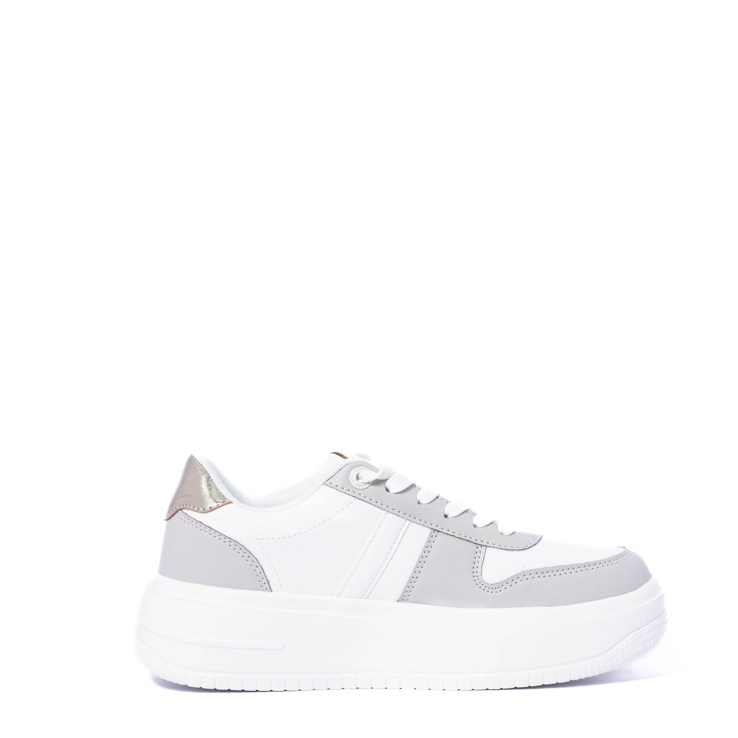 Tenis Beverly Hills Polo Club Riley White Grey
