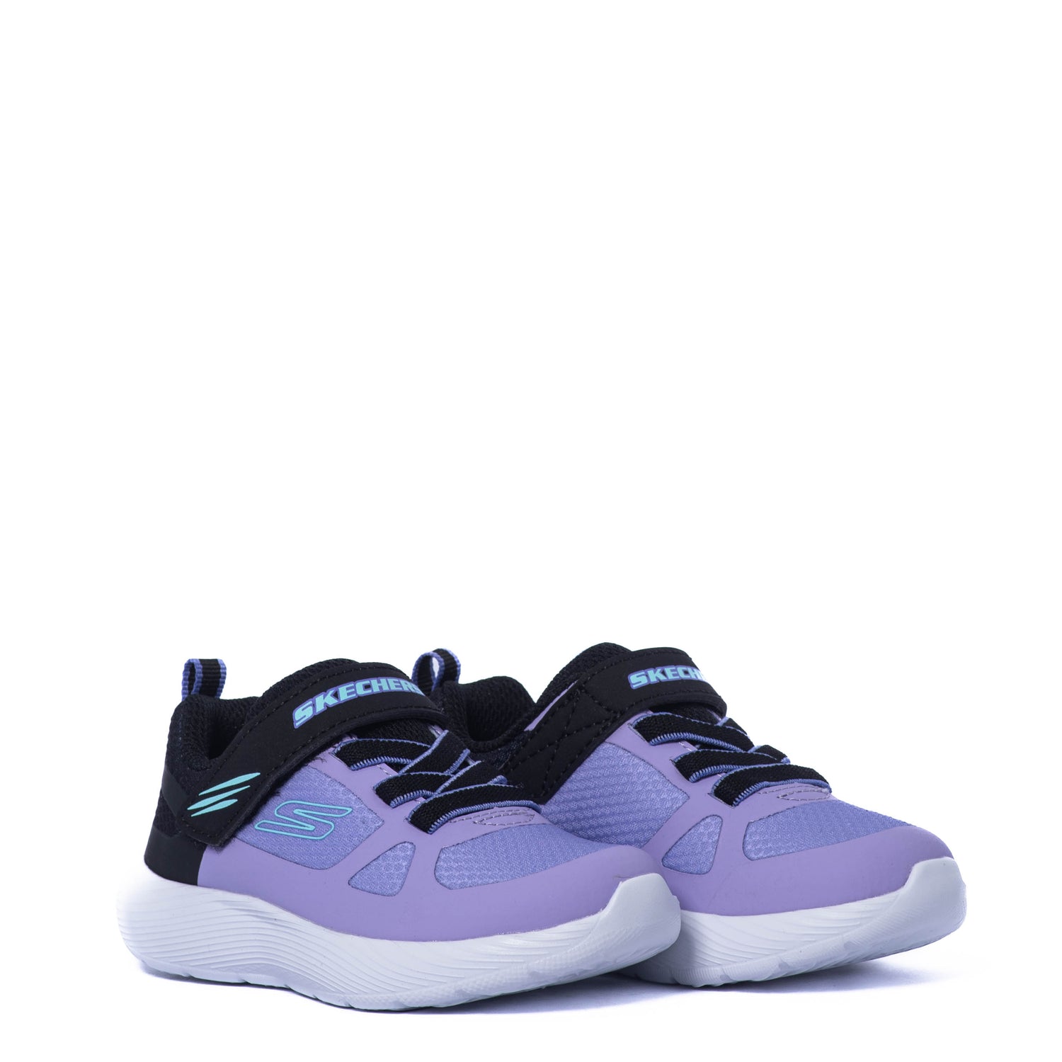 Tenis Skeches Kids Dyna Lite Tracing Tracks Purple/Black