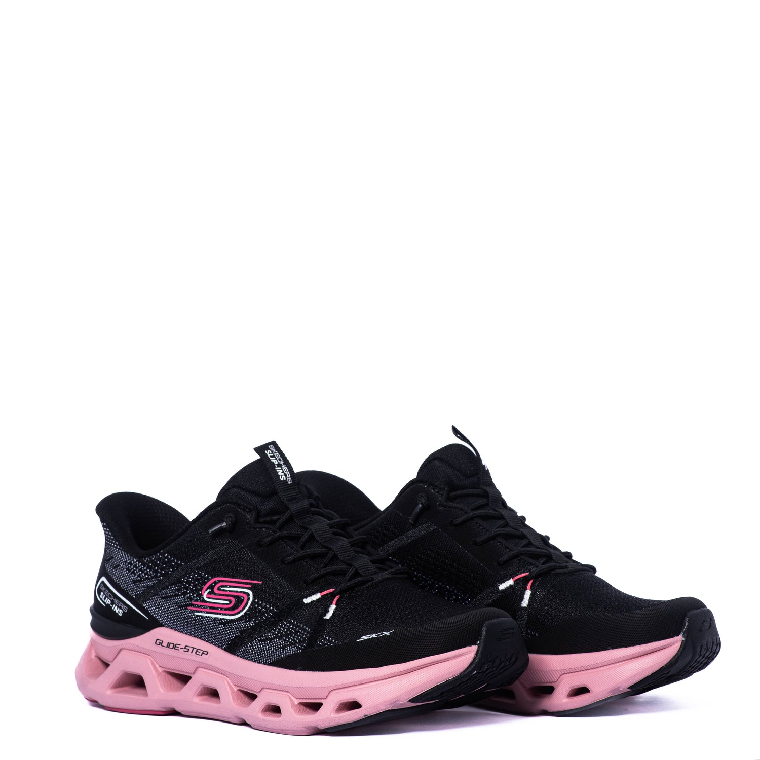 Tenis Skechers Glide Step Altus Fast Lane Black/Mauve