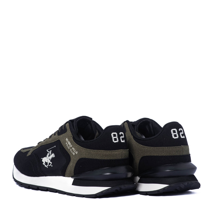 Tenis Beverly Hills Polo Club Cyrus Black Green