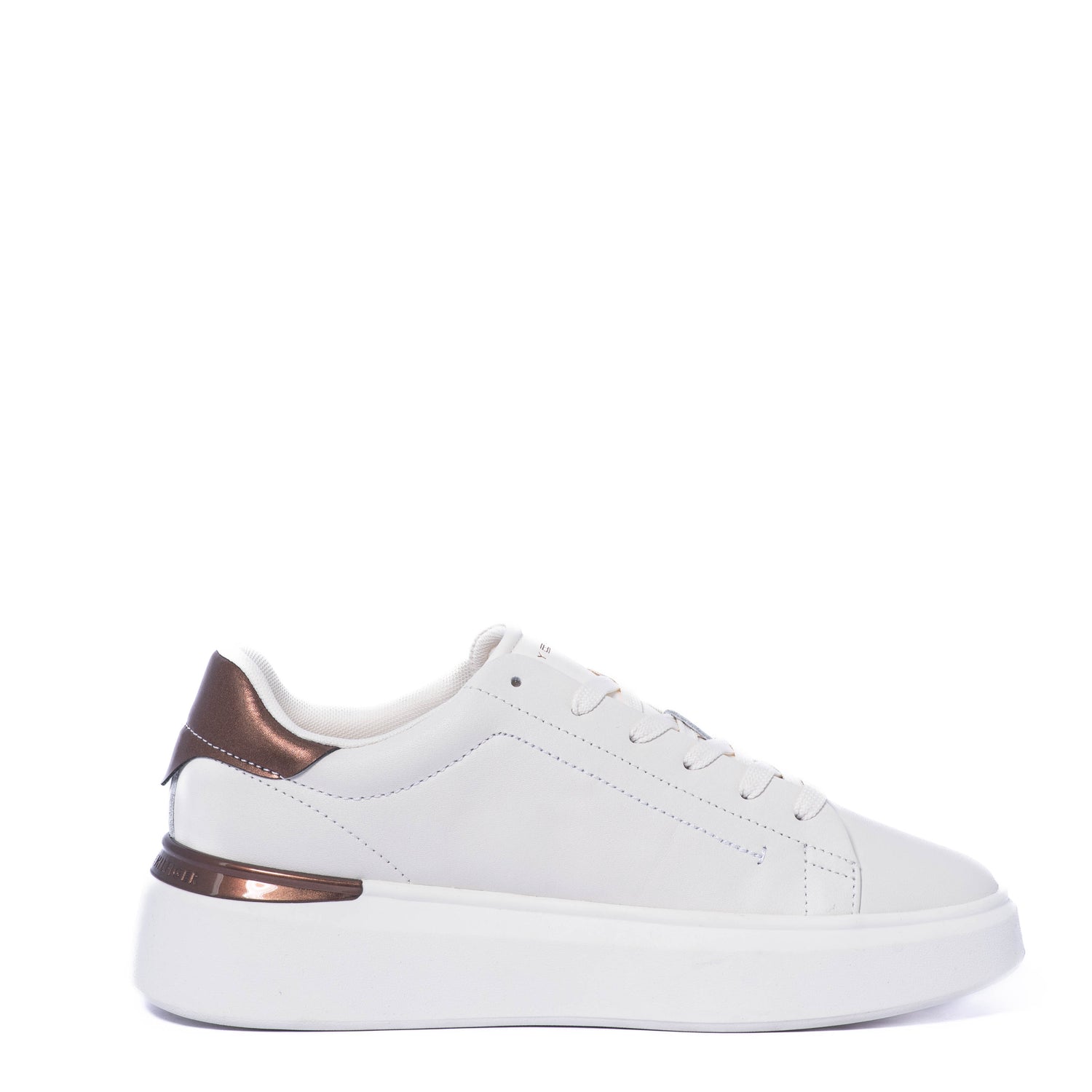 Tenis Tommy Chic Flatfom Sneaker Gold