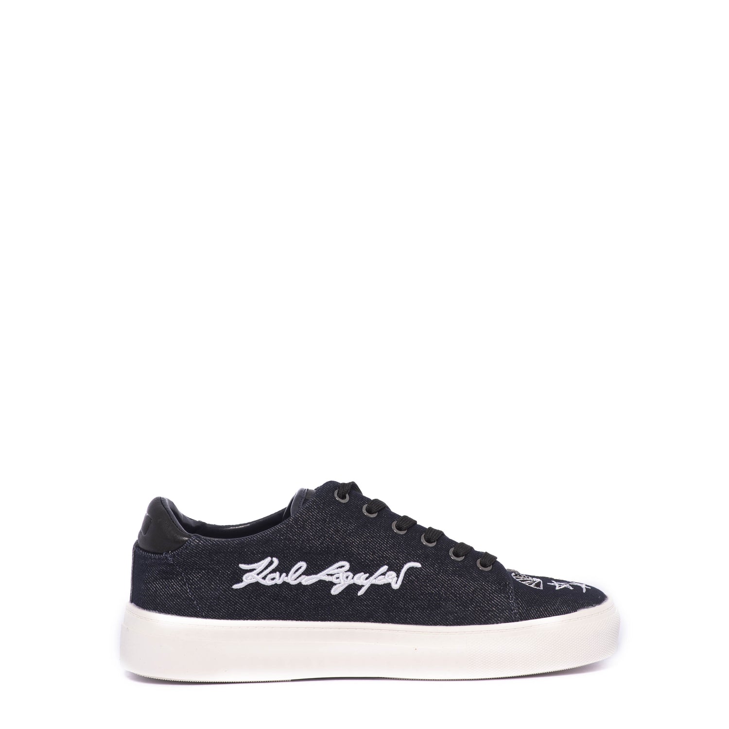 Tenis Karl Lagerfeld Cate Ikonic Lace U Dk Navy Black