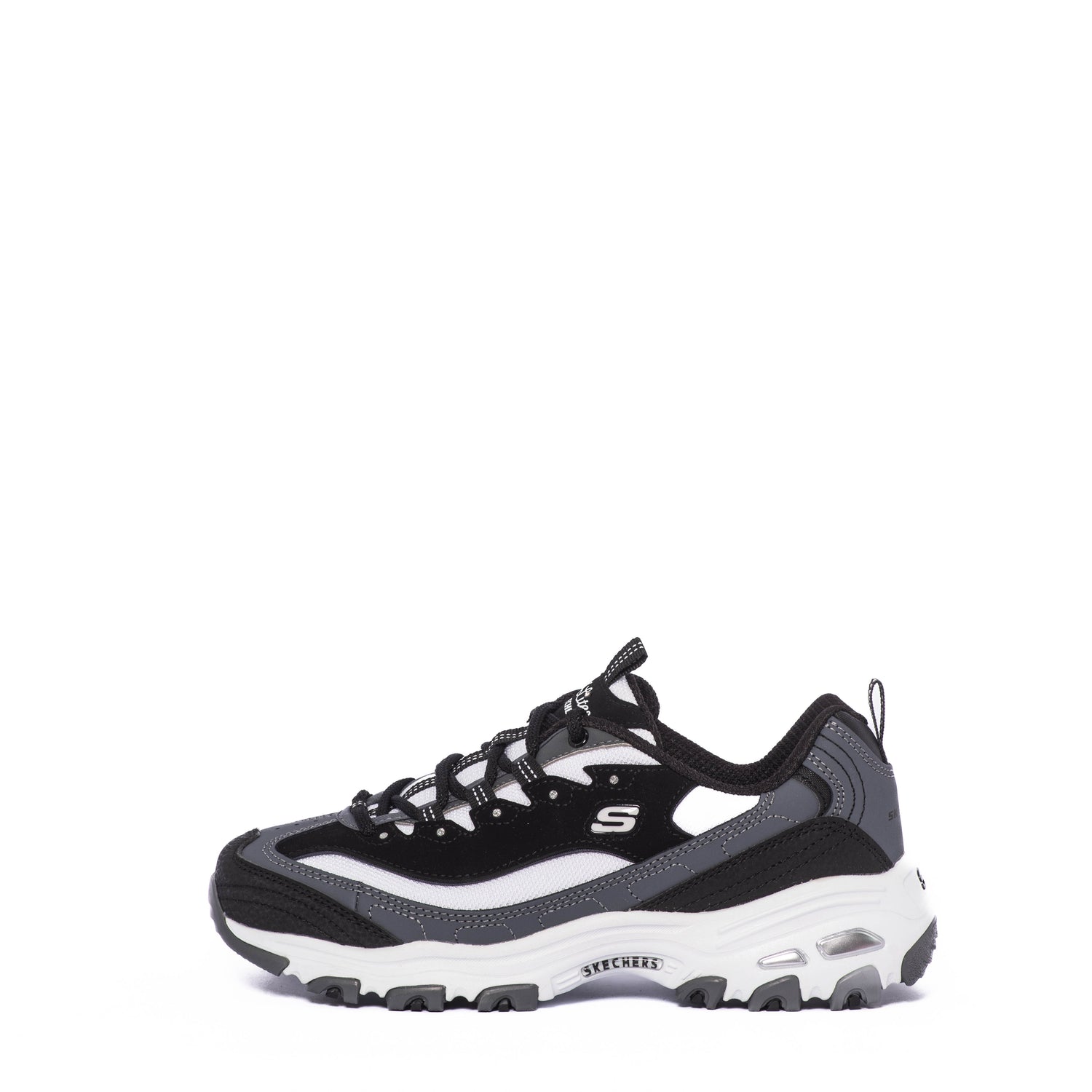 Tenis Skechers D Lites-Popular Vote Black/White/Gry