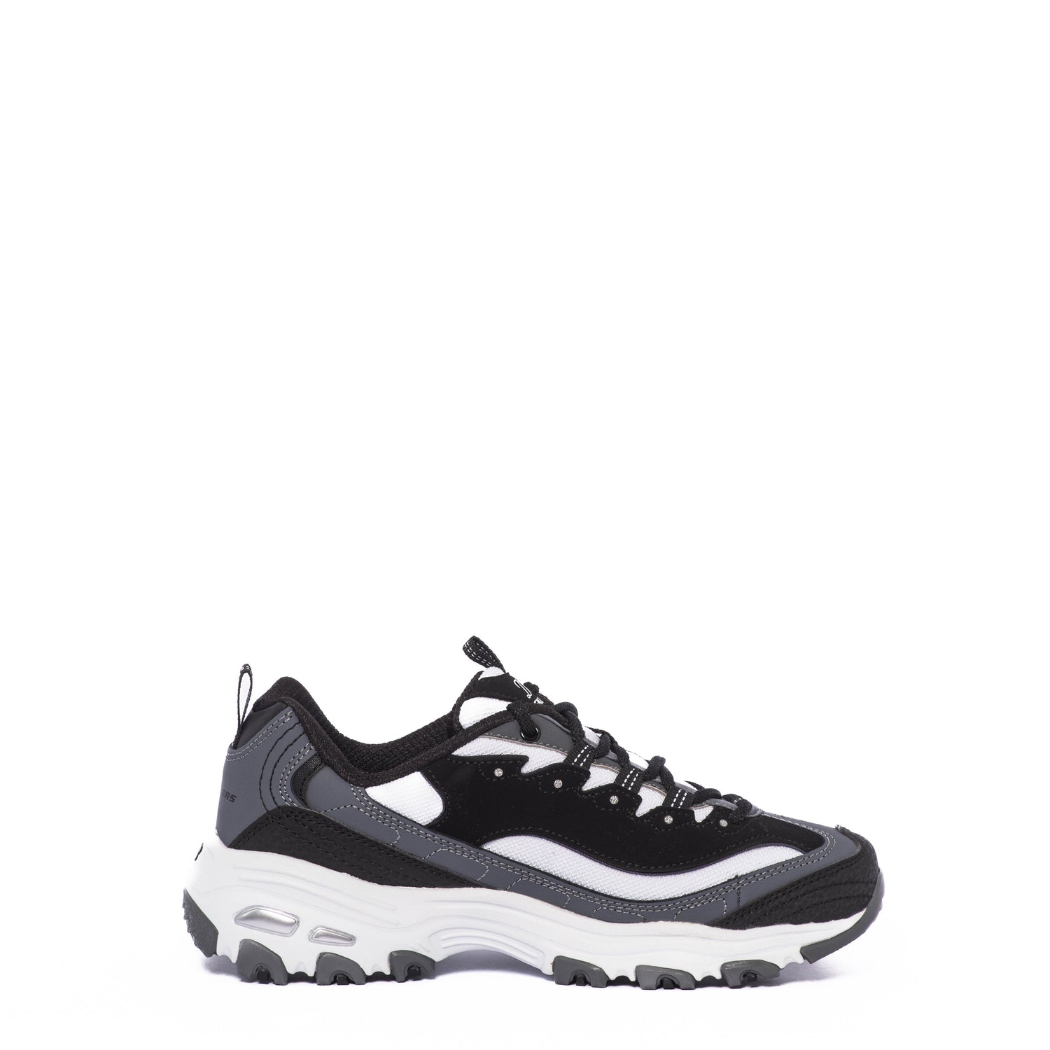 Tenis Skechers D Lites-Popular Vote Black/White/Gry