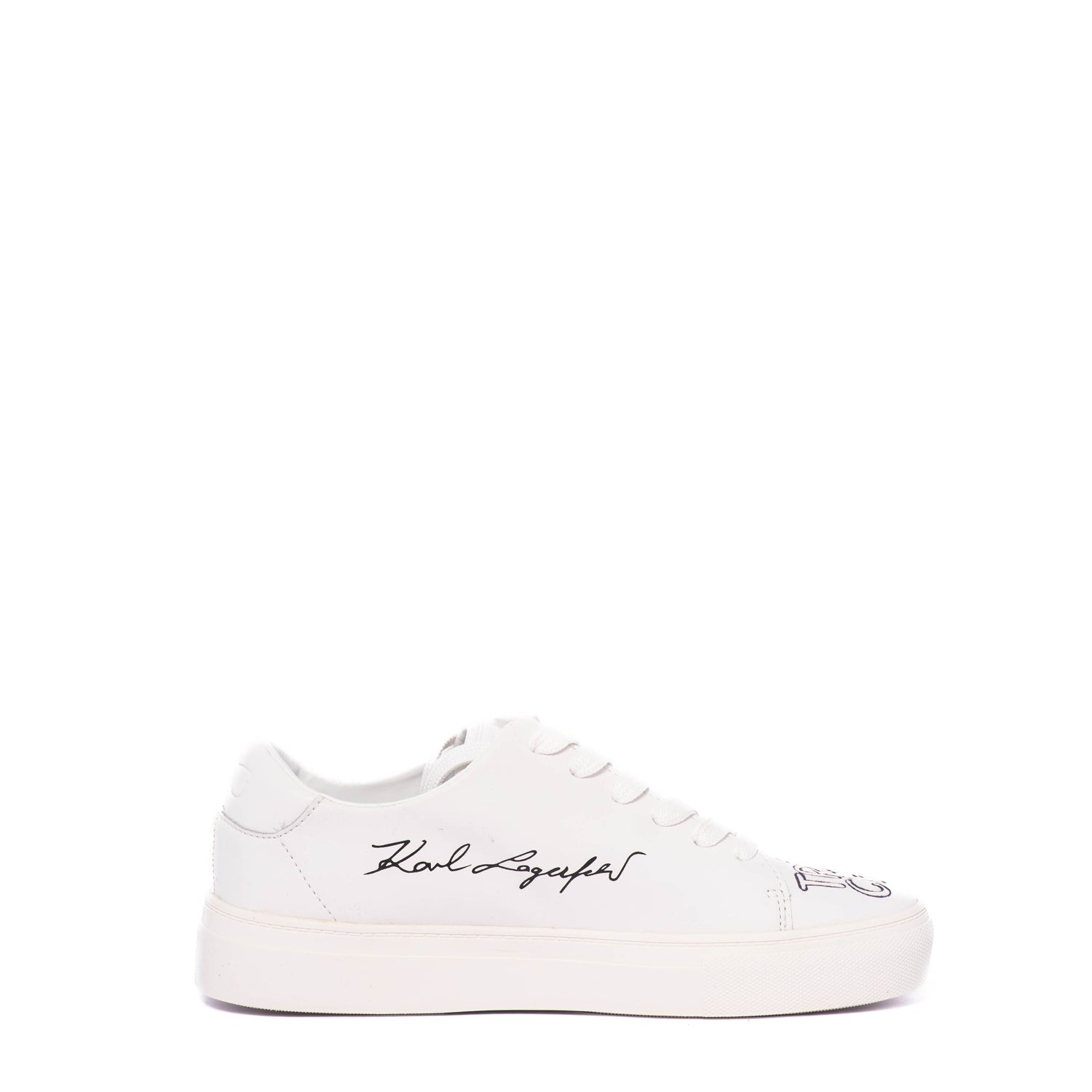 Tenis Karl Lagerfeld Cate Ikonic Lace U Brt White