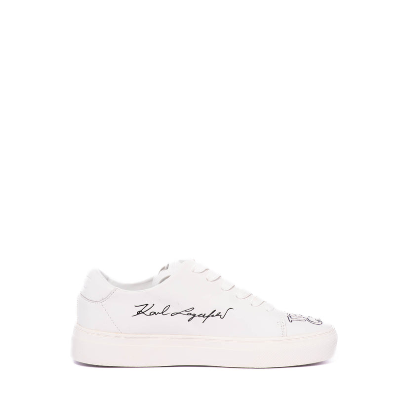 Tenis Karl Lagerfeld Cate Ikonic Lace U Brt White