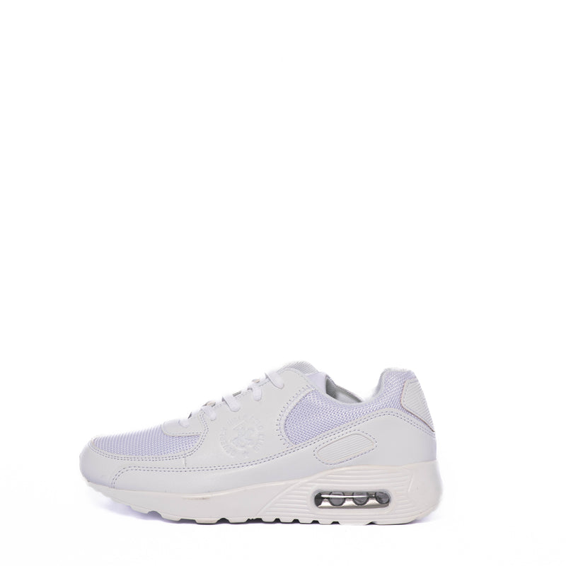 Tenis Beverly Hills Polo Club Kids Asher White/ White Outsole