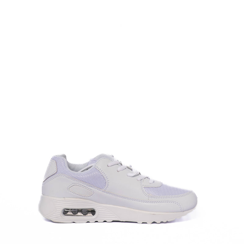 Tenis Beverly Hills Polo Club Kids Asher White/ White Outsole