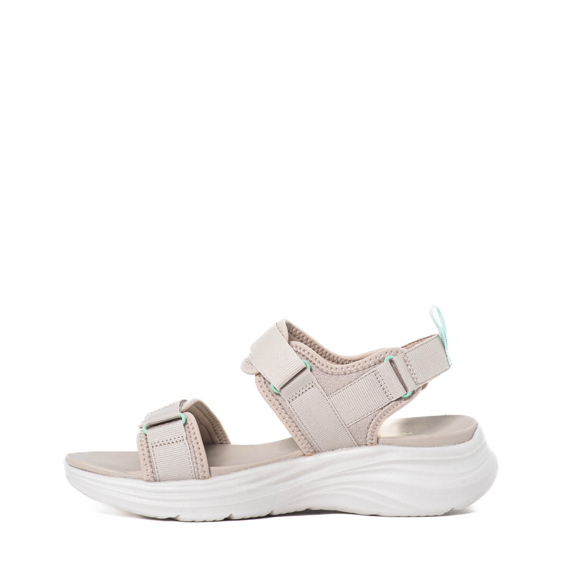 Chanclas Skechers Vapor Foam Laidblack Moments Natural/Aqua