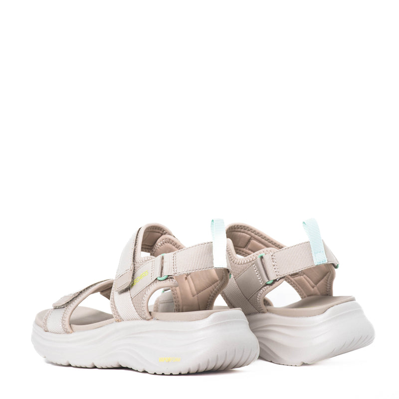 Chanclas Skechers Vapor Foam Laidblack Moments Natural/Aqua