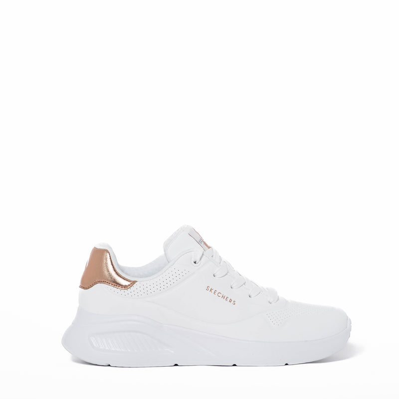 Tenis Skechers Uno Lite Shimmer Along White