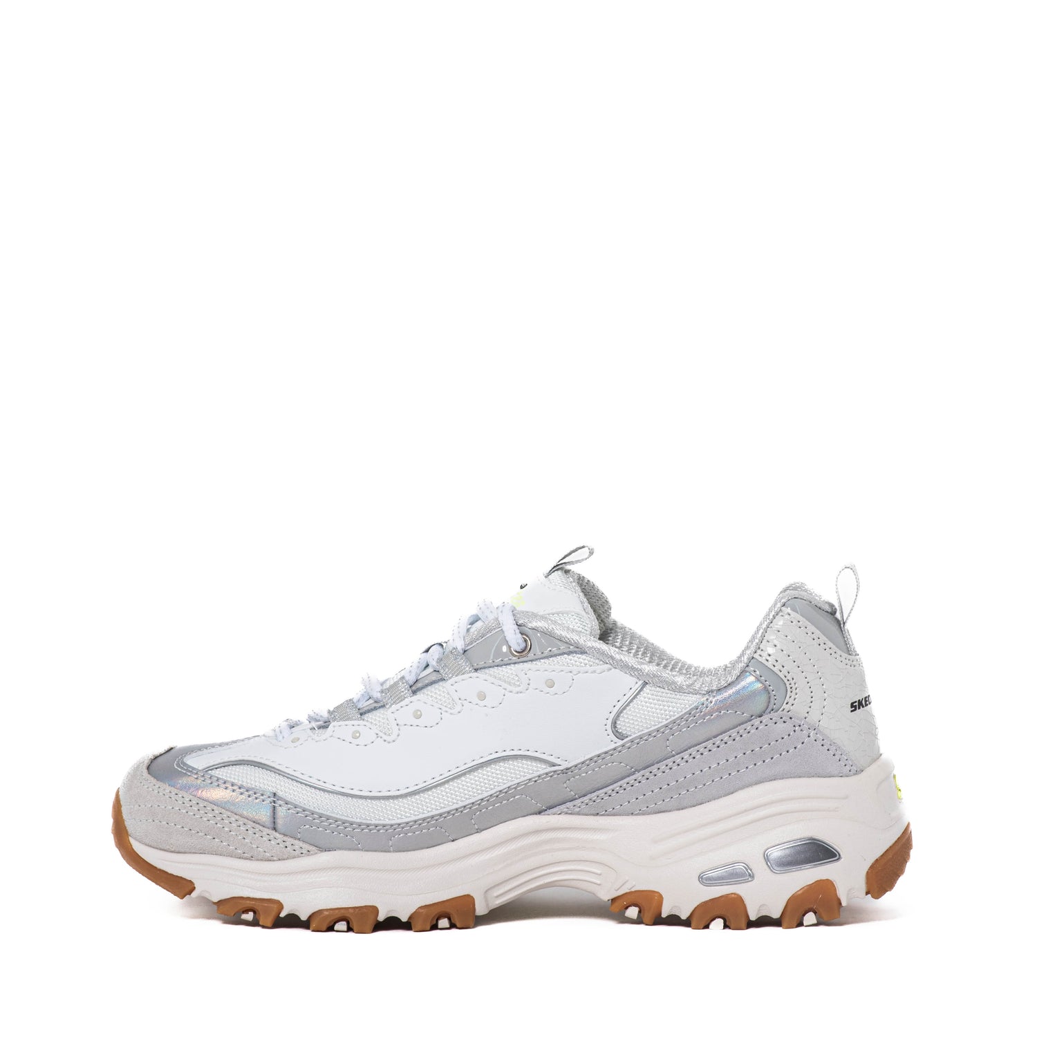 Tenis Skechers D Lites Dazzling Shine White/Gray