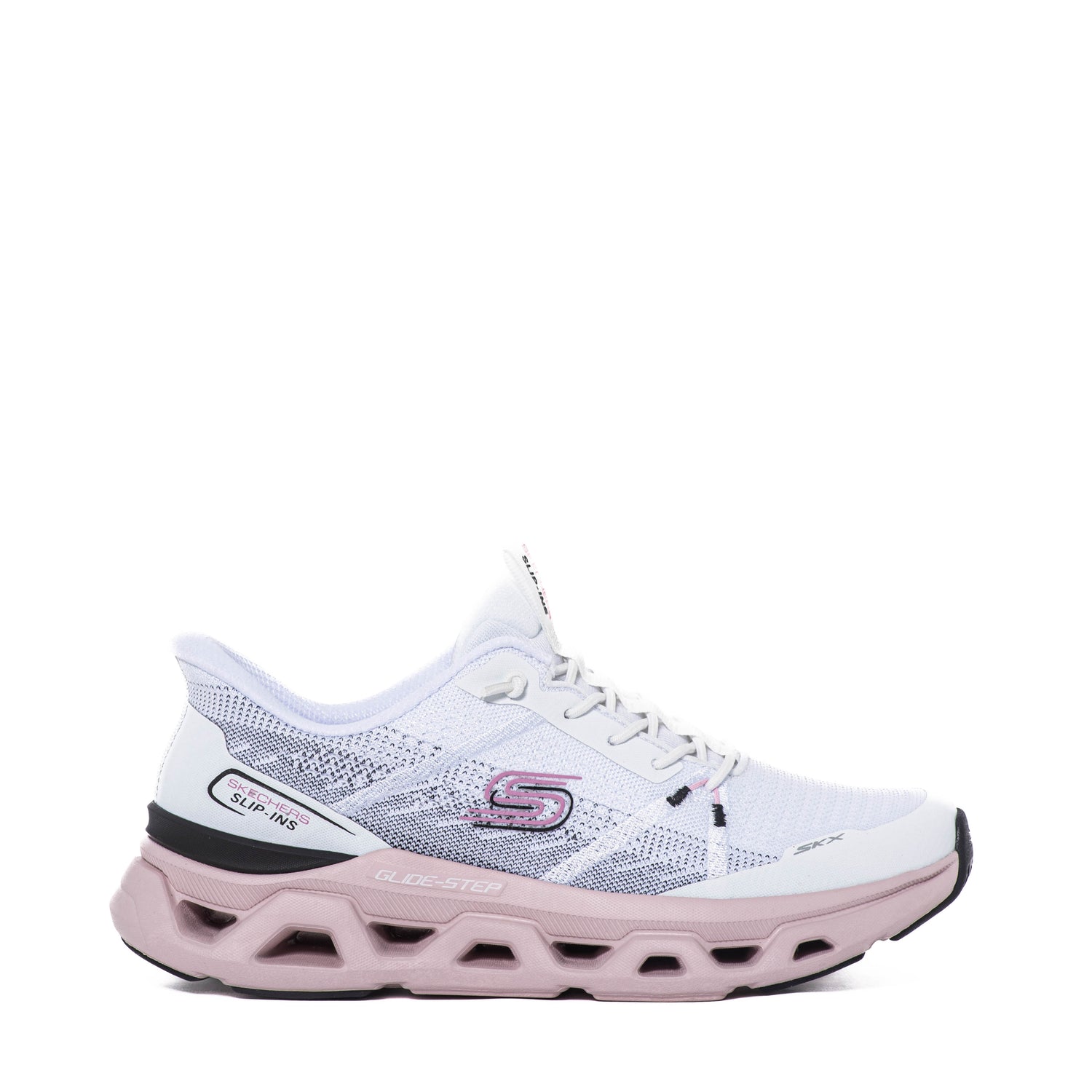 Tenis Skechers Glide Step Altus Fast Lane White/Black/Pink