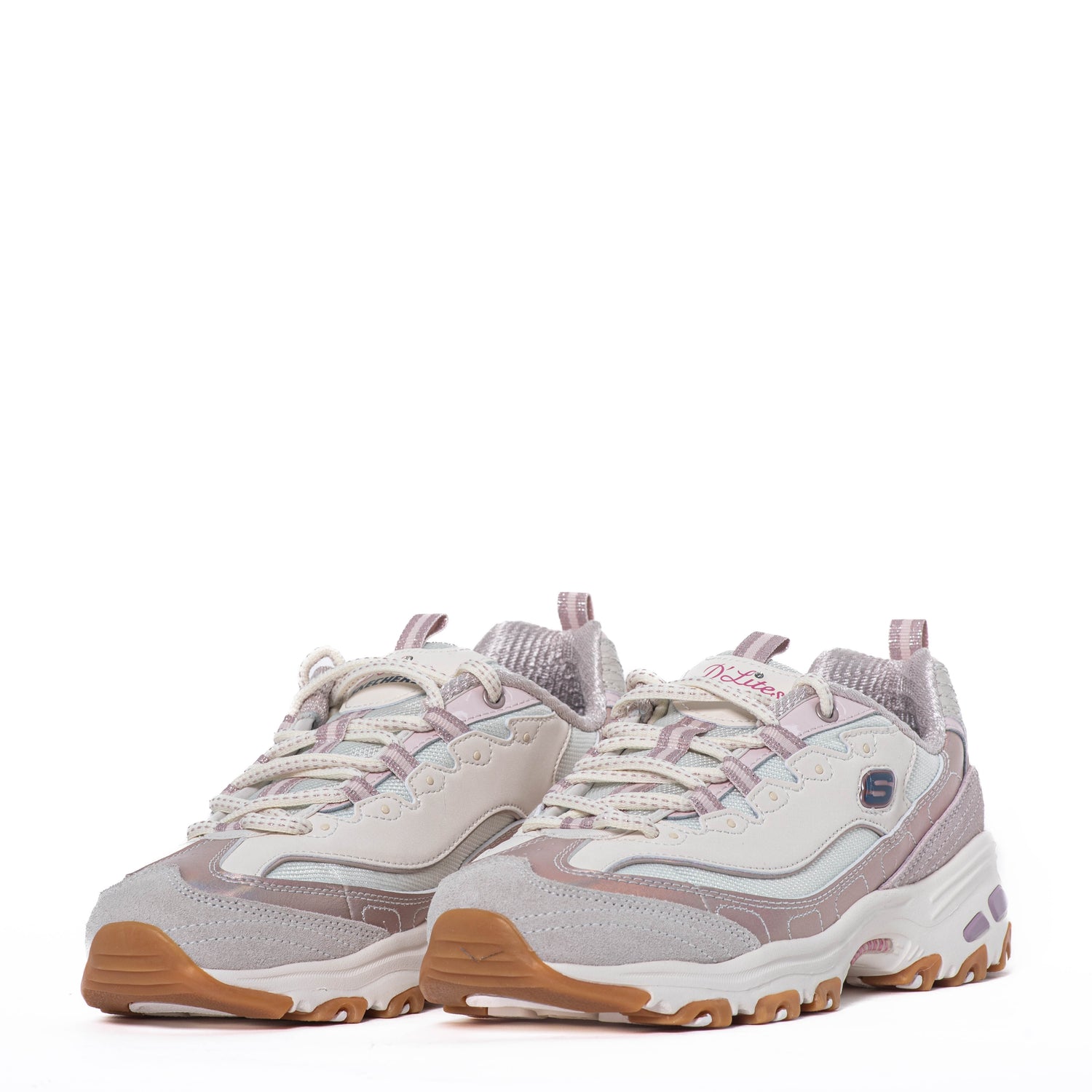 Tenis Skechers D Lites Dazzling Shine Lt Pink