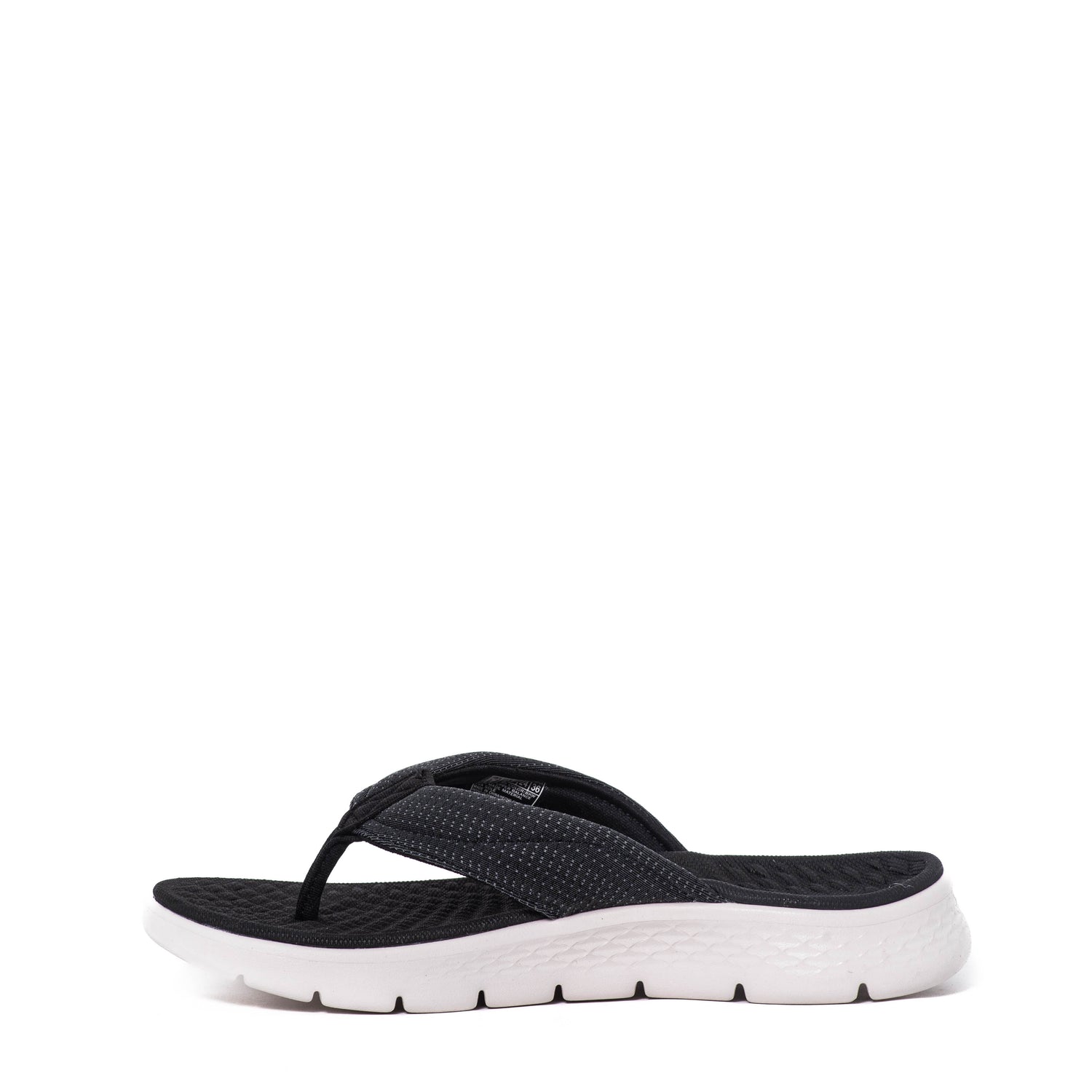 Chanclas Skechers Go Walk Flex Sandal Impress Black/White
