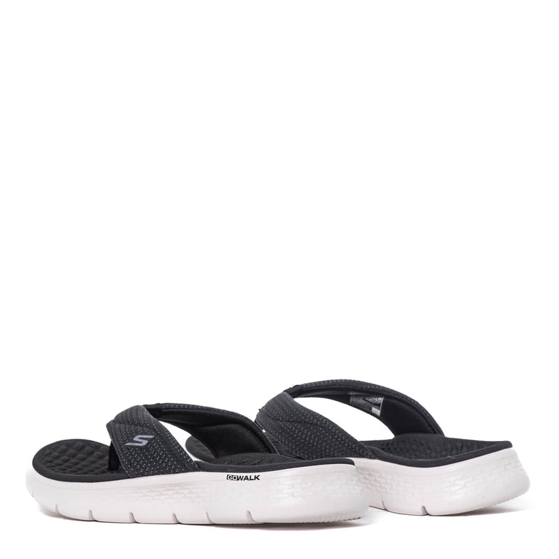 Chanclas Skechers Go Walk Flex Sandal Impress Black/White
