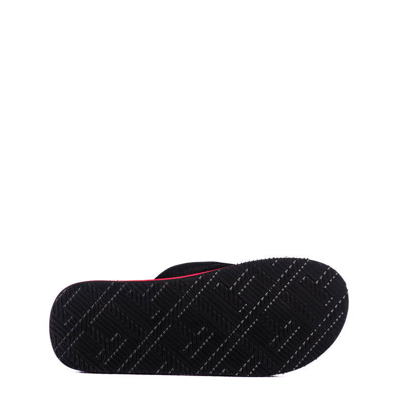 Chanclas Tommy Massage Footbed Beach Sandal Black