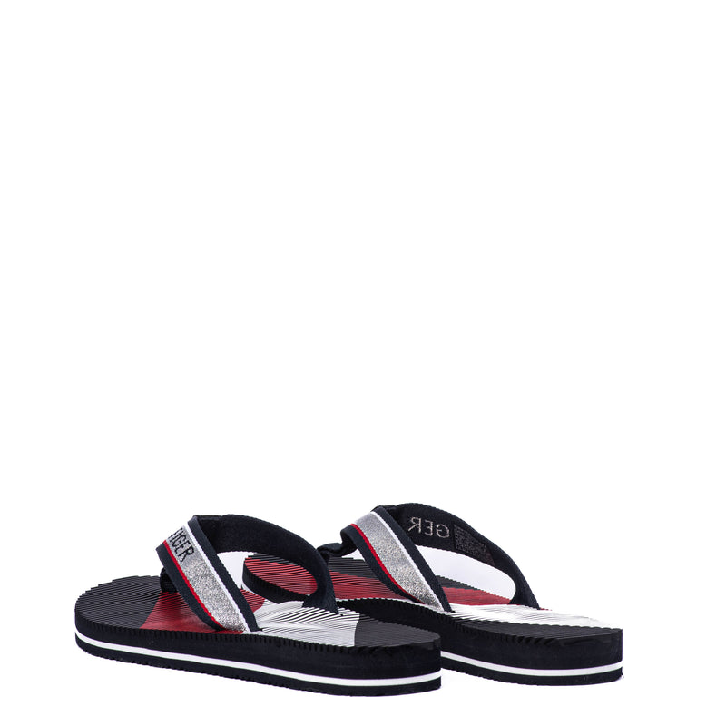Chanclas Tommy Bold Stripe Beach Sandal