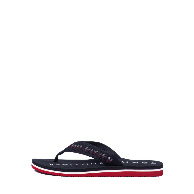 Chanclas Tommy Colored Th Flat Beach Sandal Desert Sky