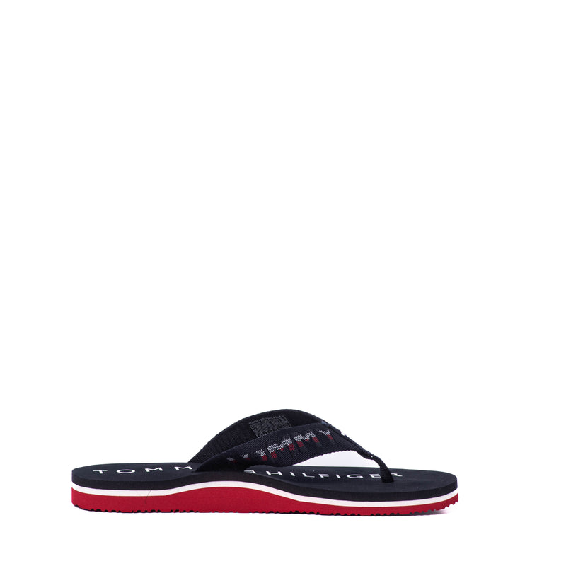Chanclas Tommy Colored Th Flat Beach Sandal Desert Sky