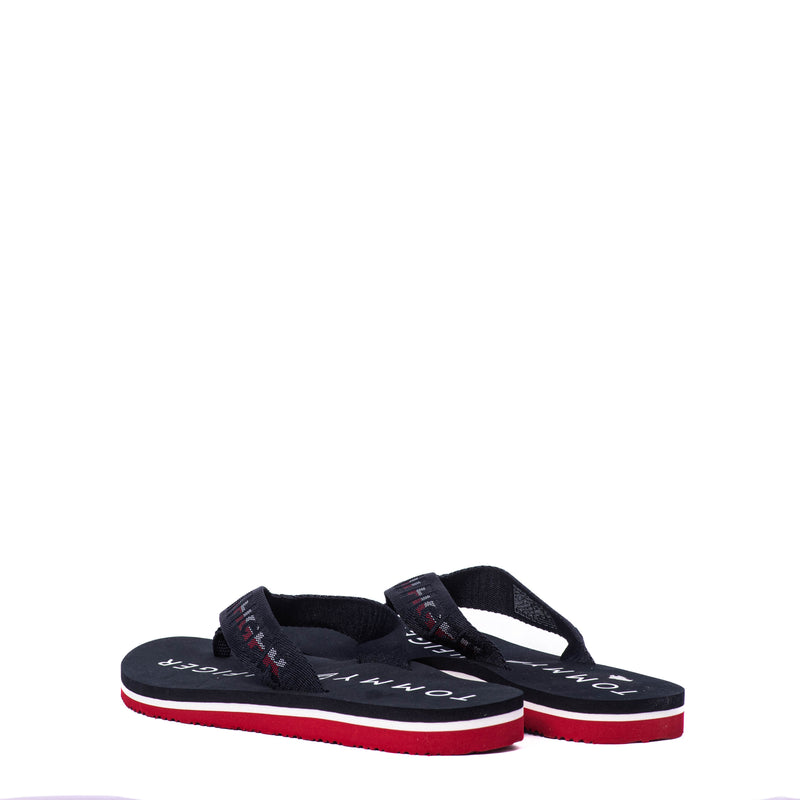 Chanclas Tommy Colored Th Flat Beach Sandal Desert Sky