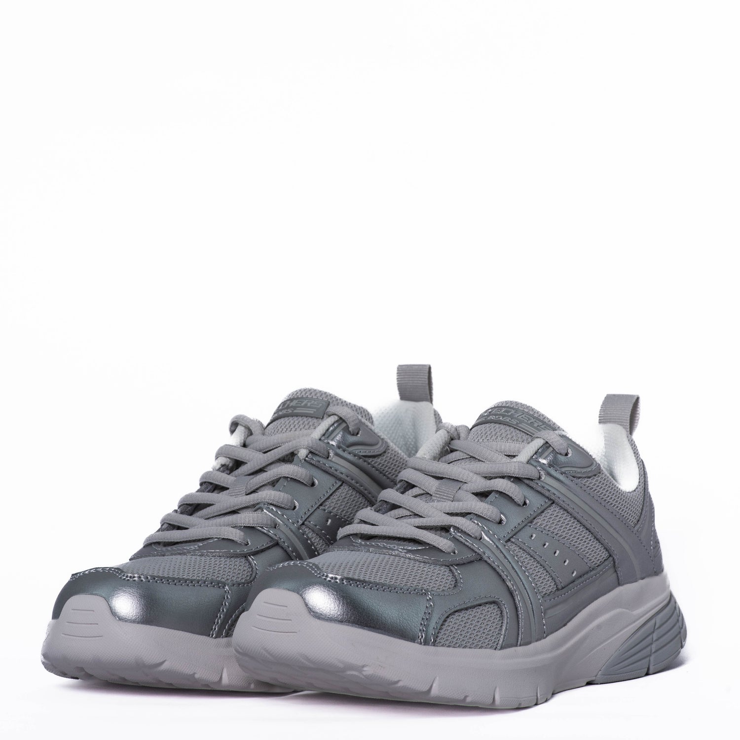 Tenis Skechers Bobs Vamos Silver