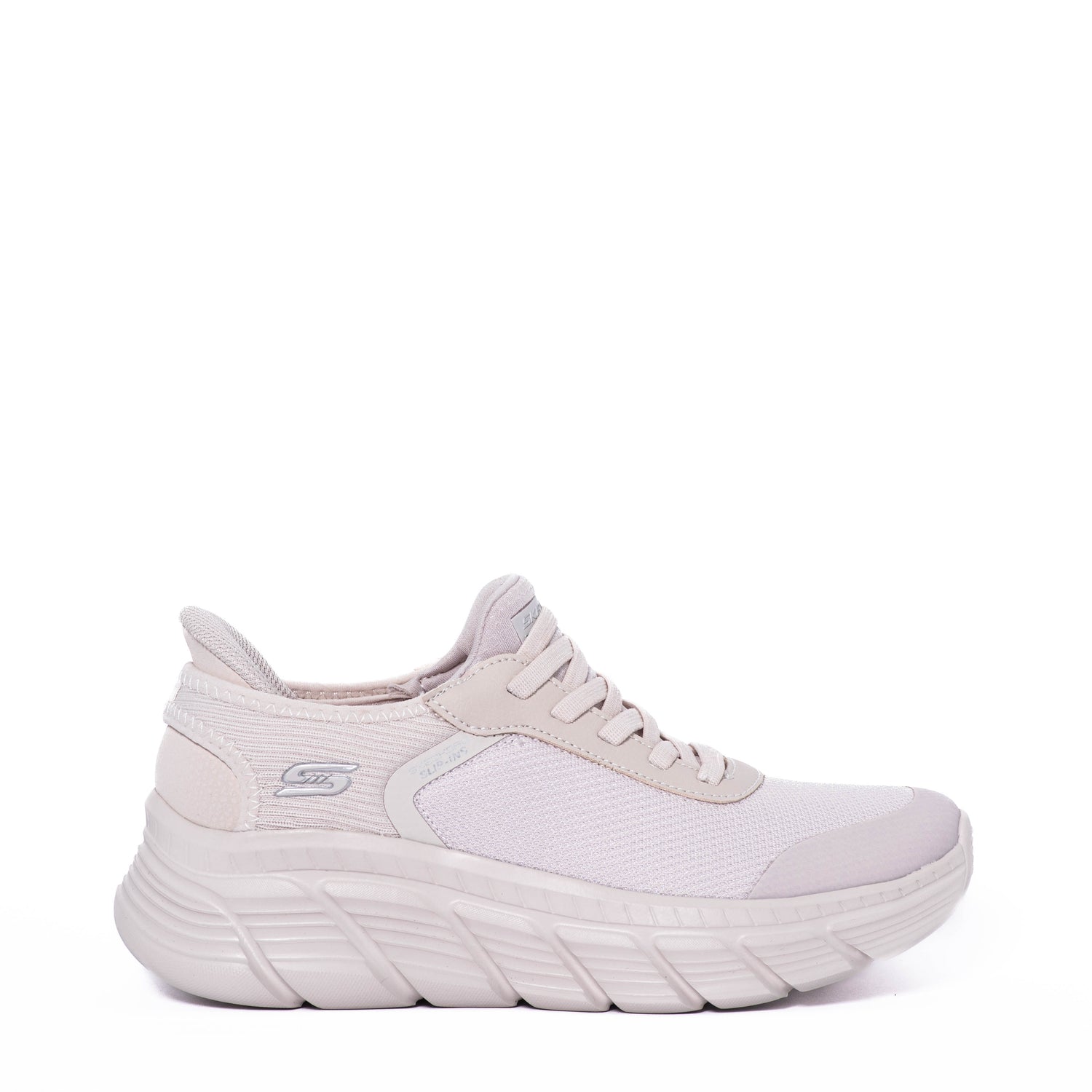 Tenis Skechers Bobs B Flex Hi Linear Force White