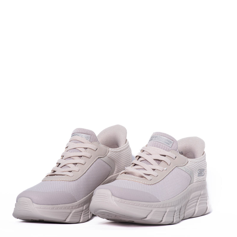 Tenis Skechers Bobs B Flex Hi Linear Force White