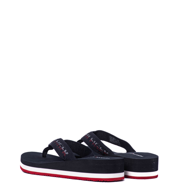 Chanclas Tommy Colored Th Wedge Beach  Sandal