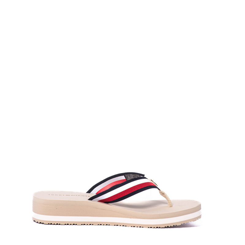 Chanclas Tommy Th Corp Mid Wege Beach Sandal