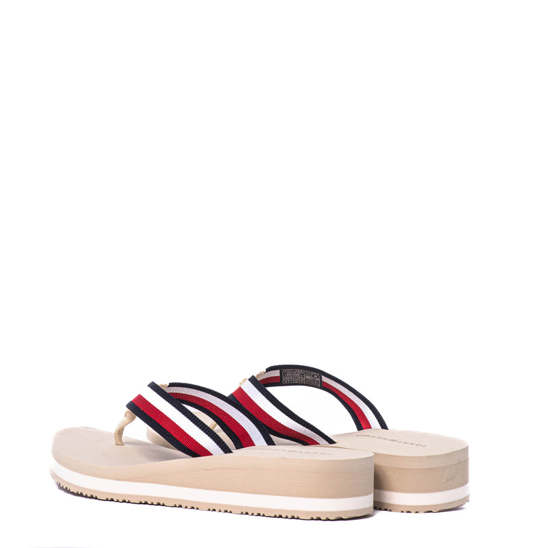 Chanclas Tommy Th Corp Mid Wege Beach Sandal