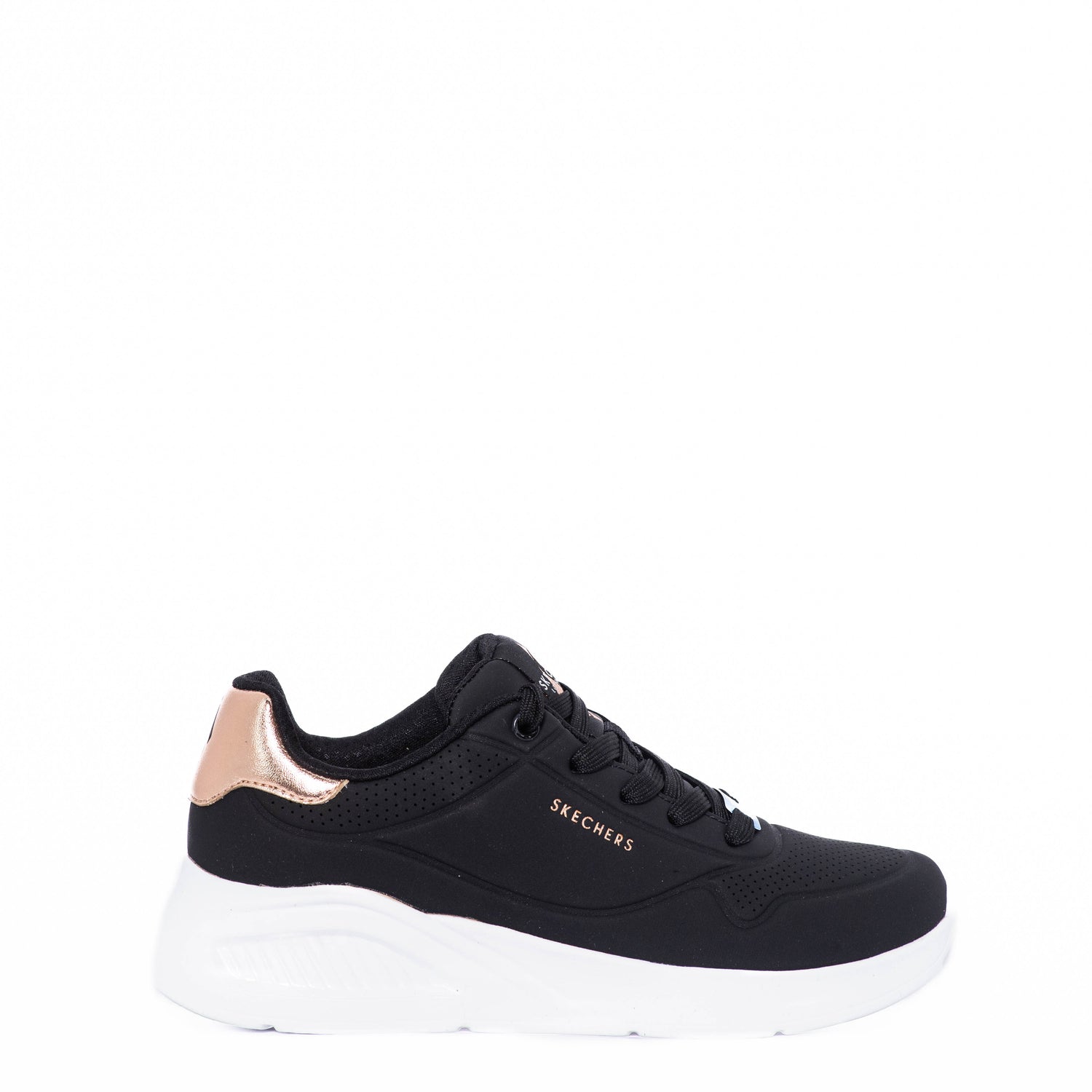 Tenis Skechers Uno Lite Shimmer Along Black