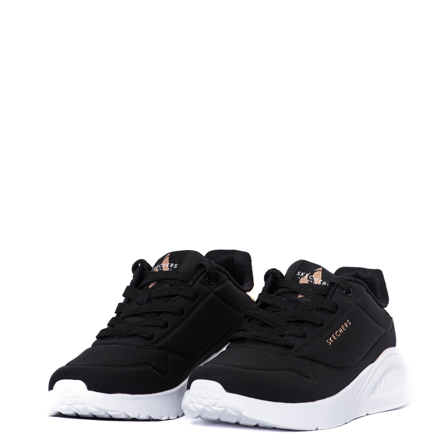 Tenis Skechers Uno Lite Shimmer Along Black