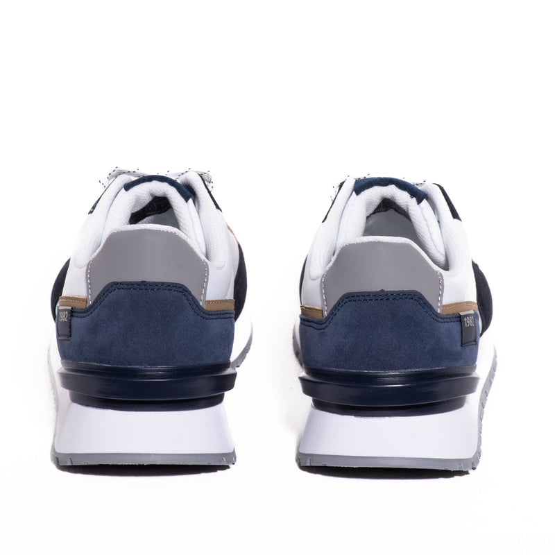 Tenis Beverly Hills Polo Club Badboy White Navy