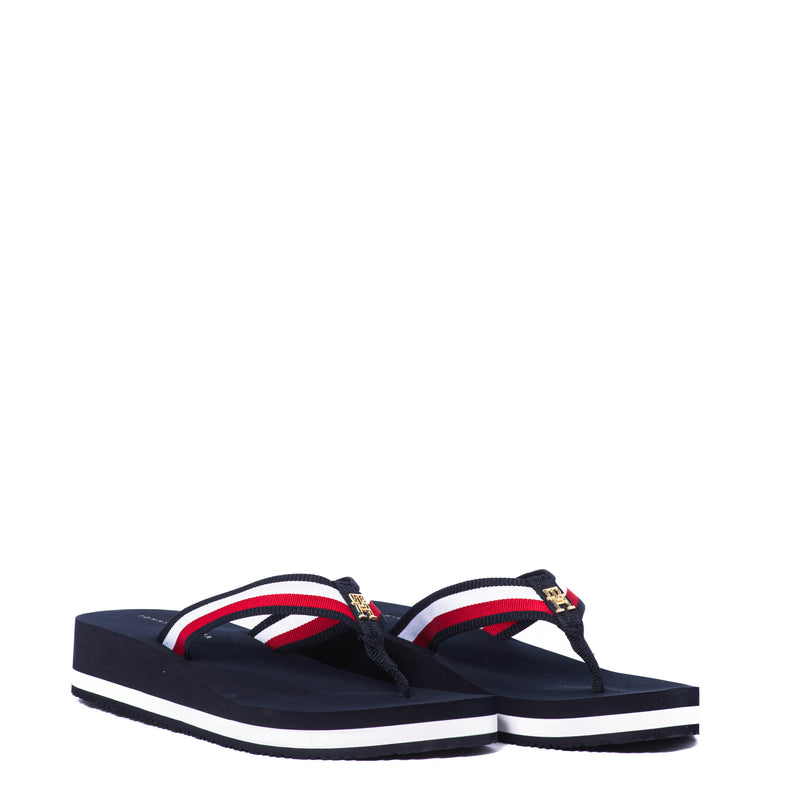 Chanclas Tommy Th Corp Mid Wege Beach Sandal