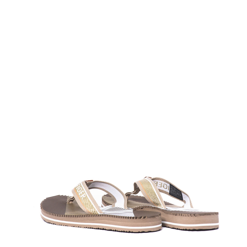Chanclas Tommy Bold Stripe Beach Sandal