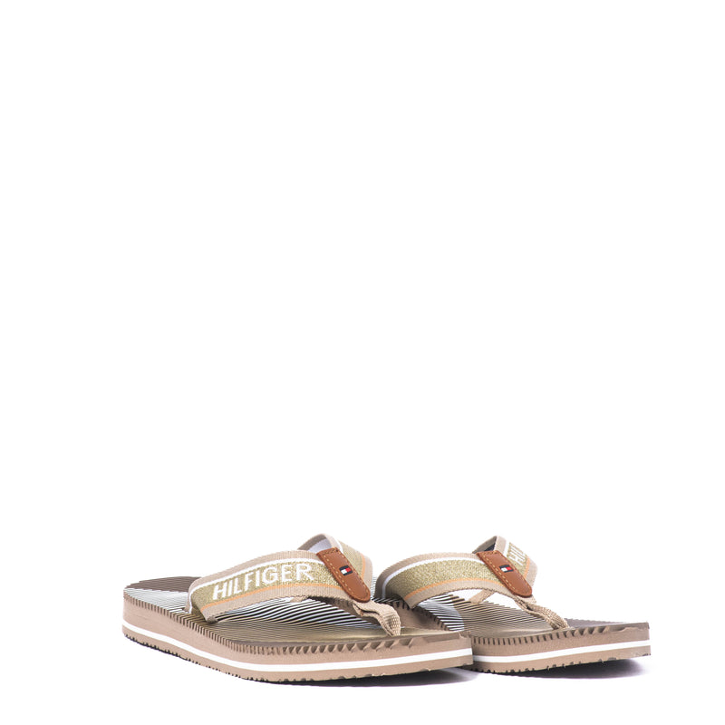 Chanclas Tommy Bold Stripe Beach Sandal
