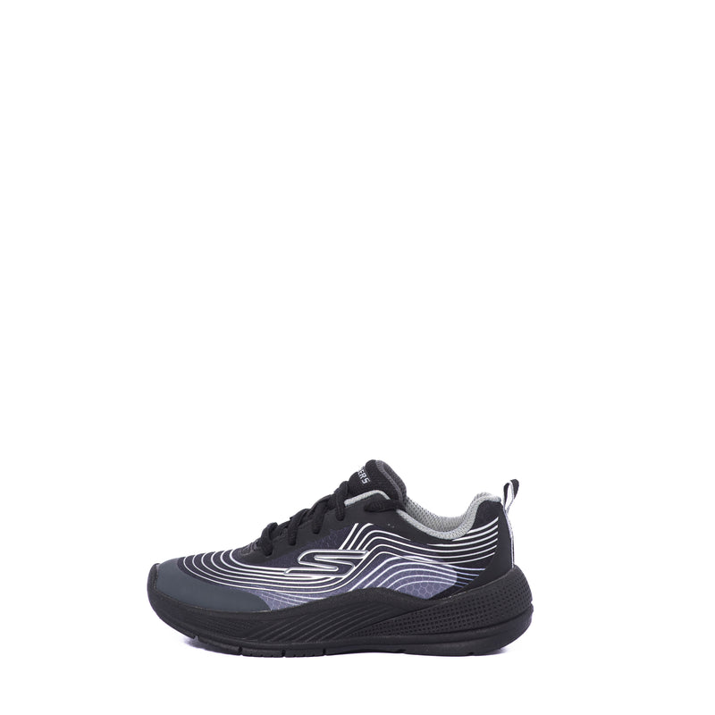 Tenis Skechers Kids Microspec Advance Revconix Black/Silver